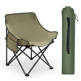 Sunula Campingstuhl Faltbar Ultraleicht, 1/2 Stück, Tragbar mit Tragetasche und Seitentaschen, 100 kg Belastbar, Rutschfeste Füße, Mondstuhl Design, Für Camping, Angeln, Picknick, Garten, Strand, 600D Oxford-Stoff